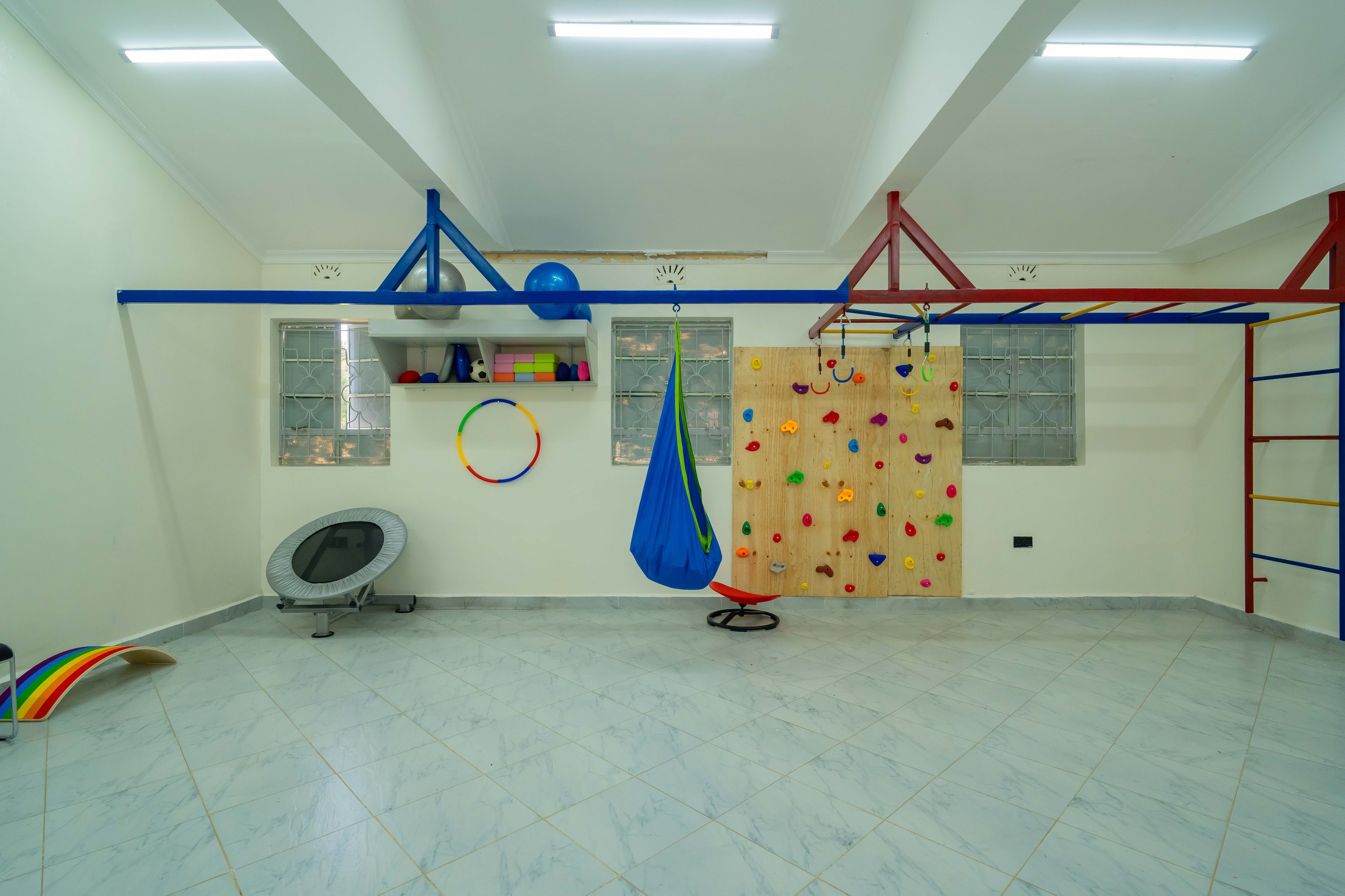 Children receiving occupational therapy at Tumaini Autism Centre